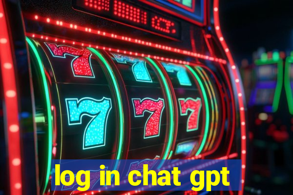 log in chat gpt